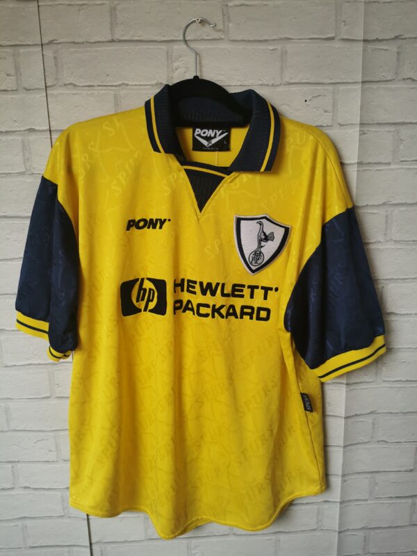 Tottenham Hotspur Spurs Retro Pony 1997 Home Shirt, Size L