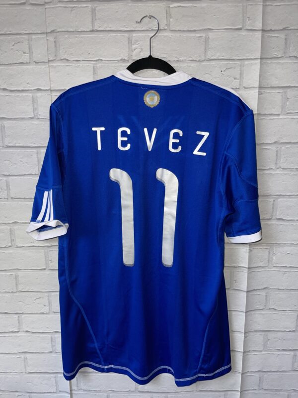 2005-07 Argentina Away Shirt Size Extra Large - Tevez #11