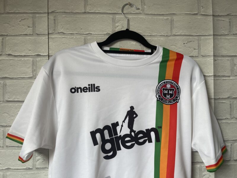 Bohemian FC x Bob Marley 2022 Away Kit - FOOTBALL FASHION