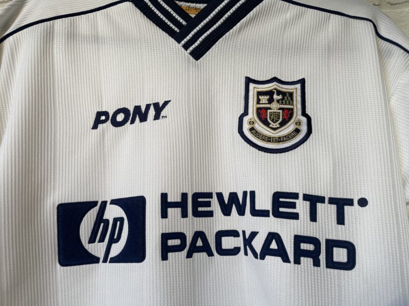 Tottenham Hotspur SPURS 1997 - 1999 home football shirt jersey PONY size L