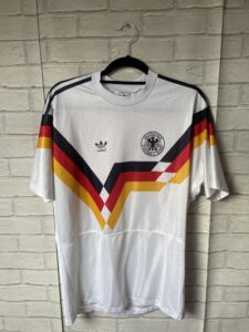 Germany 1988-1990 Home Original World Cup Adidas Football Shirt – Adult Medium