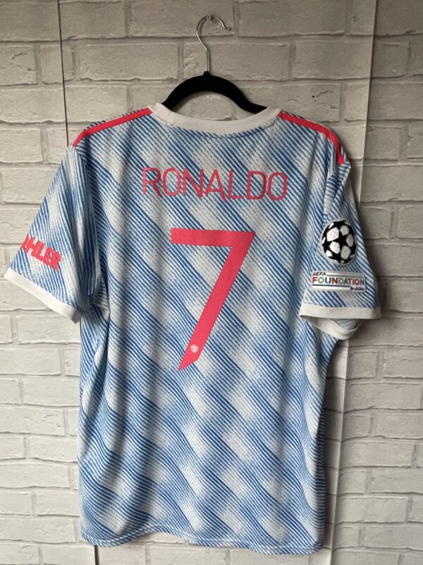 Manchester United 2021 2022 #7 Ronaldo Original Adidas Football Shirt ...