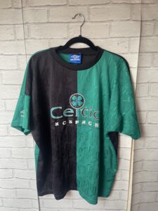 Celtic 1993 1995 Training Shirt Original Umbro Vintage – Adult XL