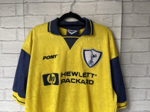 Tottenham Hotspur 1995 1997 Away Football Shirt Original Pony Spurs Adult Large