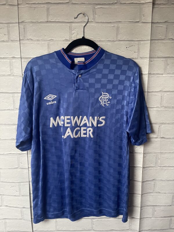 Umbro Umbro Glasgow Rangers FC 2012/2013 Retro 1972 Jersey Size Mens Medium  Tennents DHL delivery available