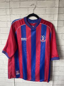 Crystal Palace 1999 2000 Home Football Shirt Original Vintage TFG – Adult Large
