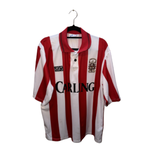 Stoke City 1994 1995 Home Football Shirt Asics Carling Original – Adult Large