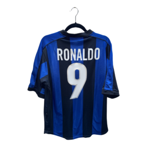 Internazionale 1999 2000 Inter Milan Home Football Shirt Original #9 Ronaldo (M)
