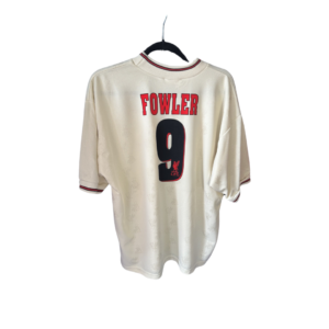 Liverpool 1996 1997 Away Football Shirt #9 Fowler Reebok Vintage – Adult Large