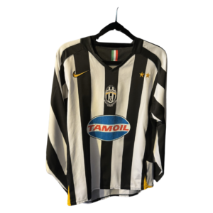 Juventus 2004 2005 Home Shirt Long Sleeve Original Nike Authentic – Adult Small