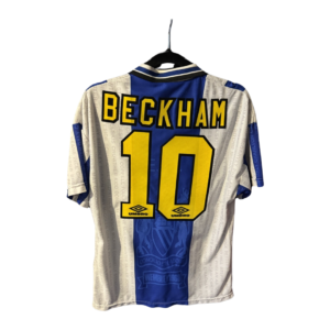 Manchester United 1994 1996 Third Football Shirt #10 Beckham Original Umbro (M)