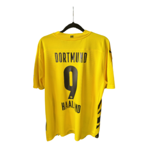 Borussia Dortmund 2020 2021 Home Football Shirt BNWT #9 Haaland – Adult Large