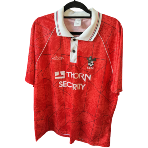 Bristol City 1992 1993 Home Football Shirt Original Nibor Vintage – Adult XL