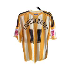 Newcastle United 2009-2010 Away Football Shirt #11 Lovenkrands Adidas – Adult Large