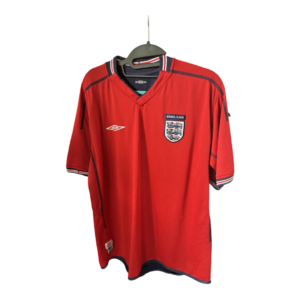 England 2002-2004 Away Football Shirt Umbro Reversible Original Adult Large VGC
