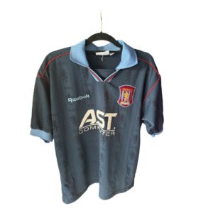 Aston Villa 1996 1997 Away Football Shirt Original Reebok Vintage – Adult Medium