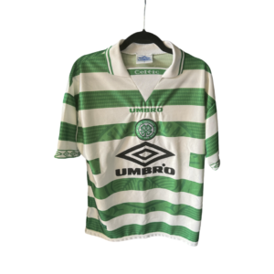 Celtic 1997 1999 Home Football Shirt Vintage Original Umbro – Adult Medium VGC