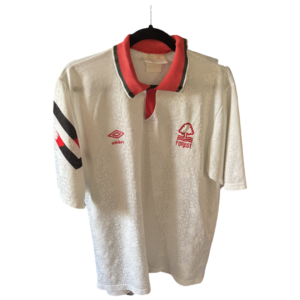 Nottingham Forest 1991 1993 Away Football Shirt Original Umbro Vintage – Large