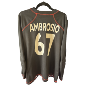 Chievo Verona 2001 2003 Goalkeeper Shirt Match Issue #67 Ambrosio – Adult Large