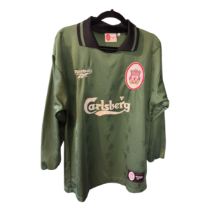 Liverpool 1996 1998 Goalkeeper Football Shirt Long Sleeve Reebok – Adult Medium