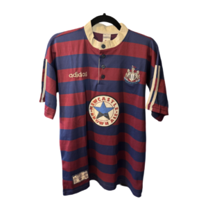 Newcastle United 1995 1996 Away Football Shirt #9 Shearer Adidas – Adult Large